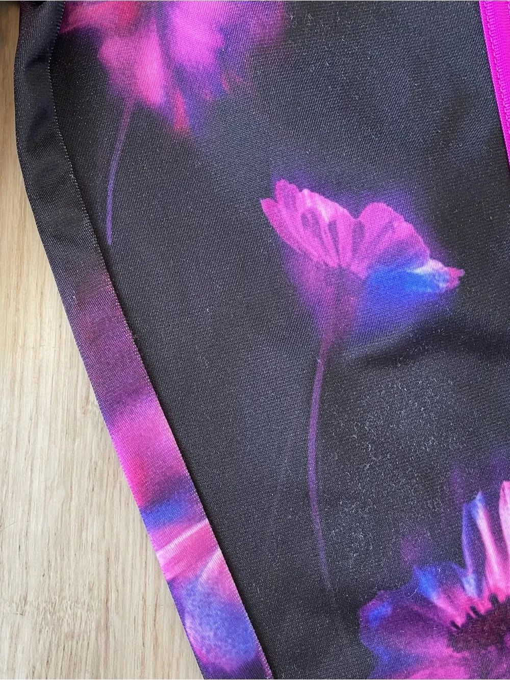 Adidas Girl 4 Floral Tricot Jogger Pants Watercolor Black Active Sport Blokecore